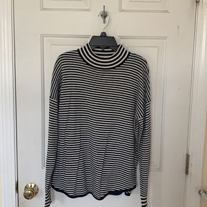 Madewell Blue and White Sweater